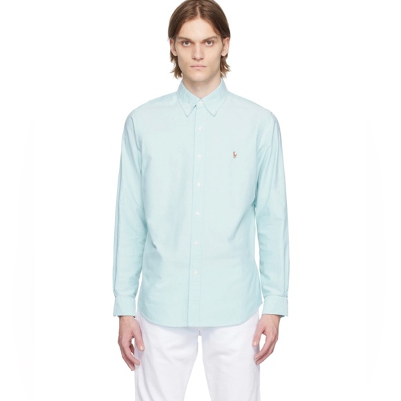 Polo Ralph Lauren Blue Iconic Shirt - Picture 1 of 9